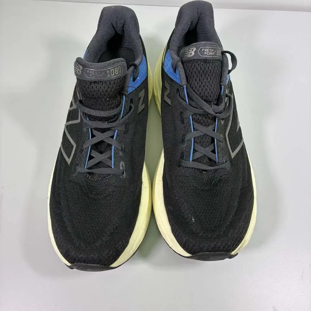 New Balance Fresh Foam X 1080v13 Men's Running Shoes Black Blue Yellow